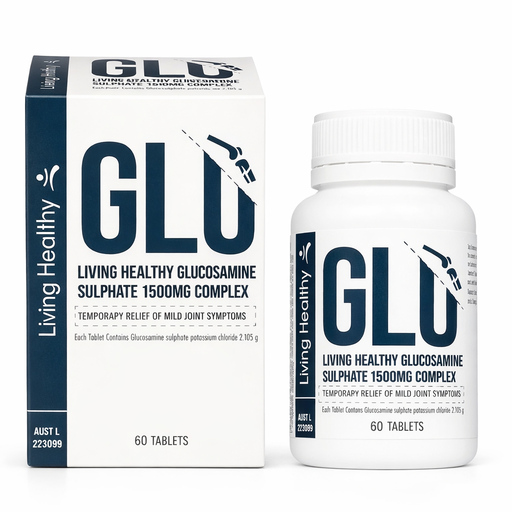 Viên Uống Living Healthy Glucosamine (Hộp 60 viên)