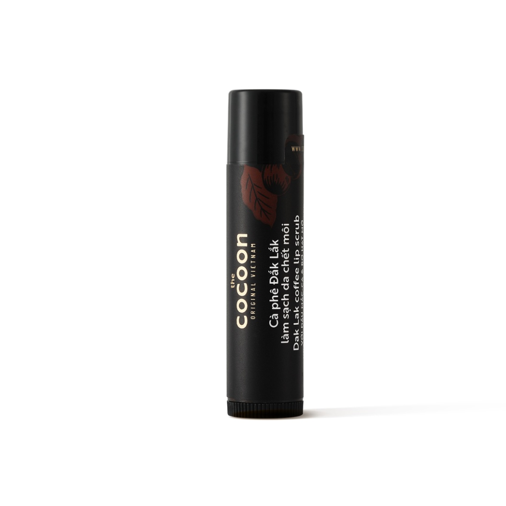Tẩy da chết môi cà phê Đắk Lắk Cocoon môi ẩm mềm 5g