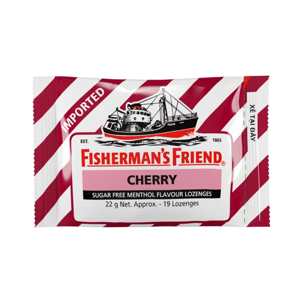 Kẹo Con Tàu Vị Cherry Fisherman's Friend