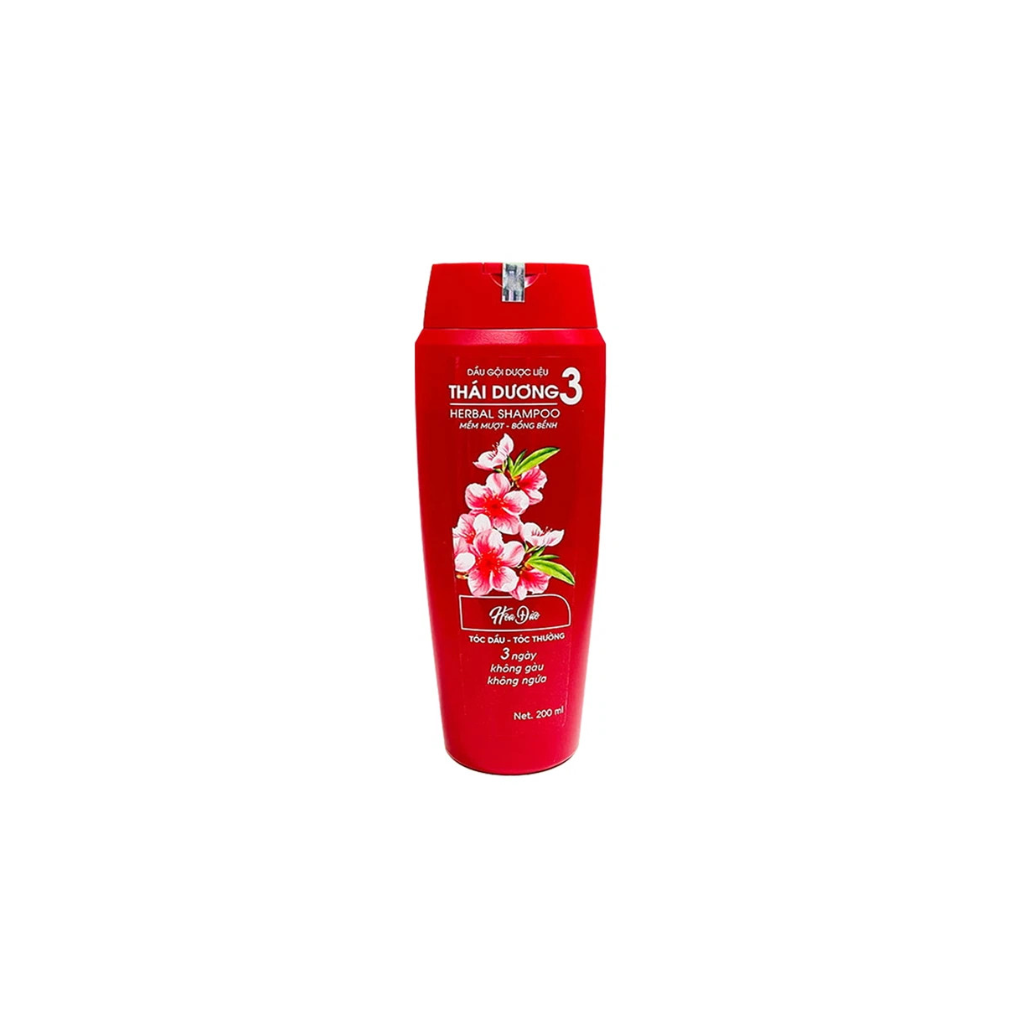 Dầu Xả Thái Dương 3 Hương Hoa Đào (Chai 200ml)