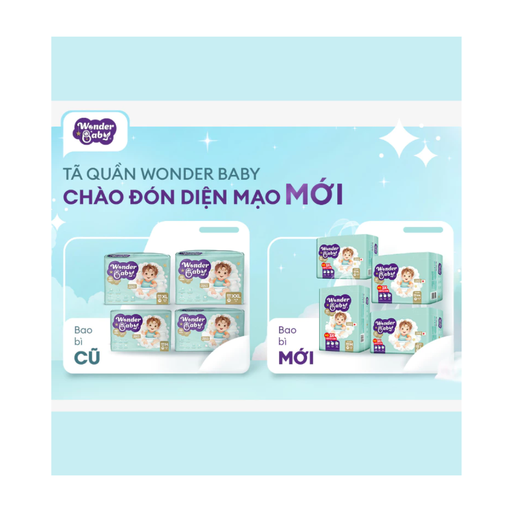 Tã Nhật Bản Wonder Baby 5 Lớp Siêu Thấm Hút