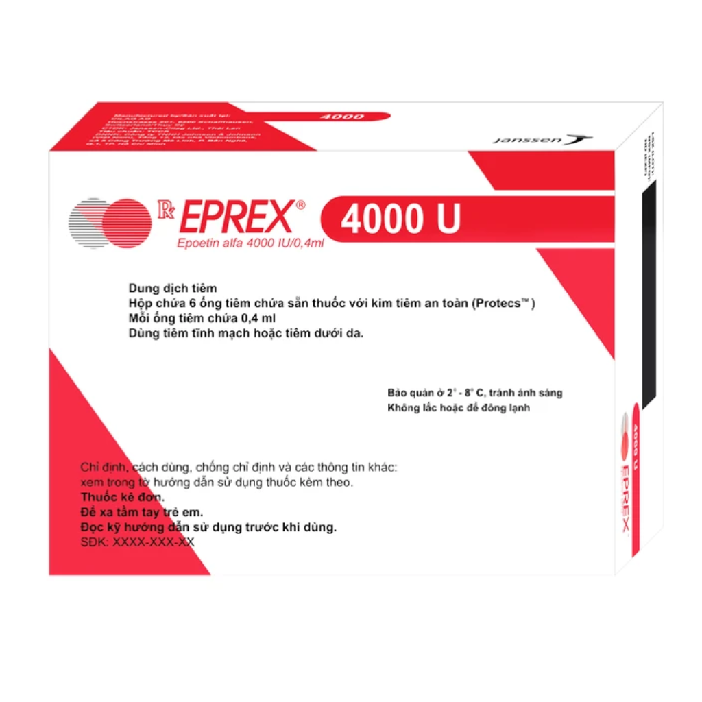 Eprex 4000u 4000iu/0.4ml B/6