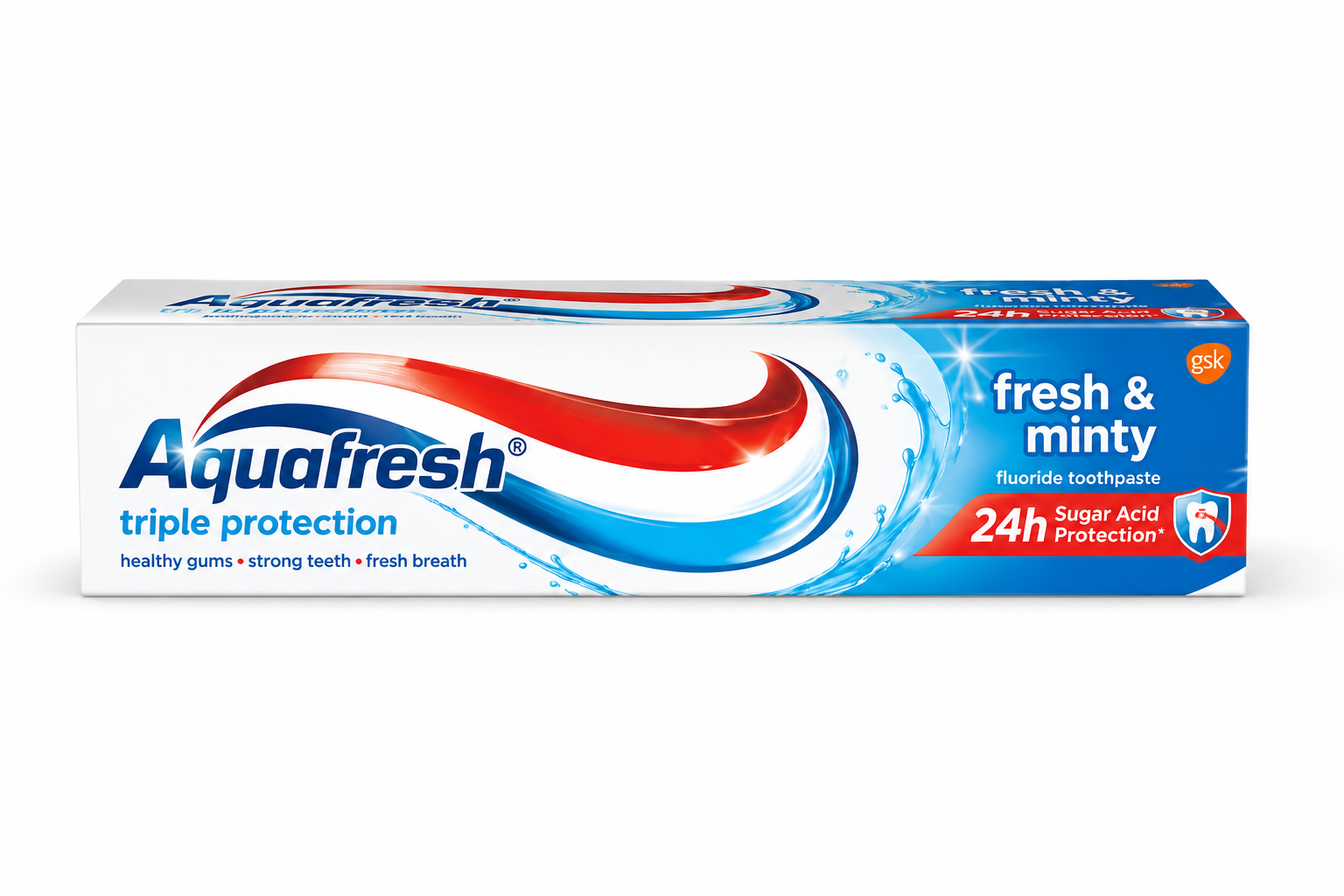 Kem Đánh Răng Aquafresh Bạc Hà Thơm Mát (Tuýp 100ml)