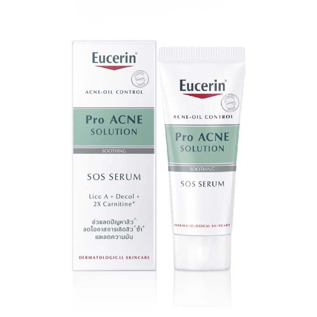 Tinh chất dưỡng cho da mụn Eucerin Pro Acne SOS Serum 10ml