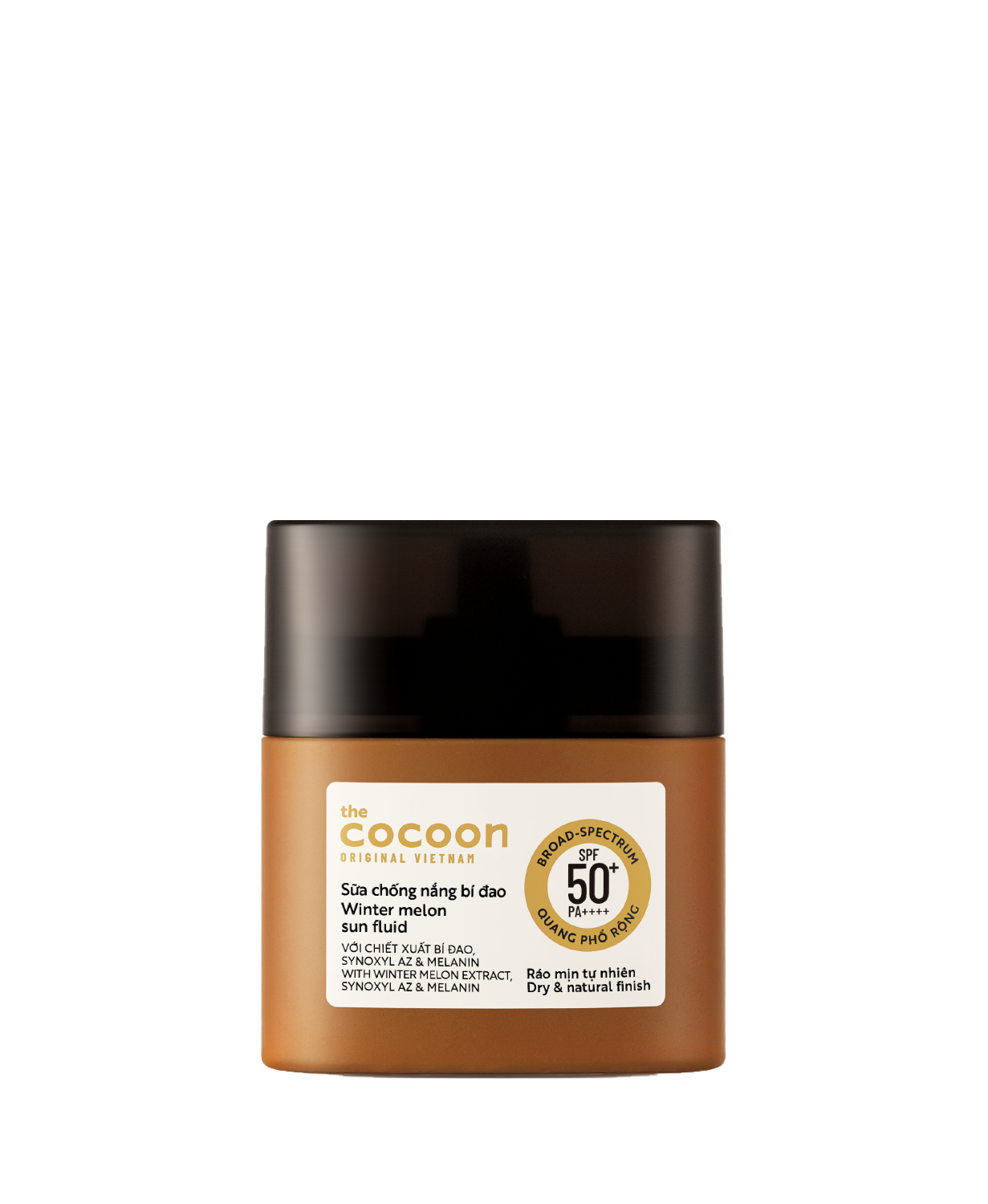 Sữa chống nắng bí đao - Ráo mịn tự nhiên SPF 50+, UVA-PF 62.6 Cocoon 50ml