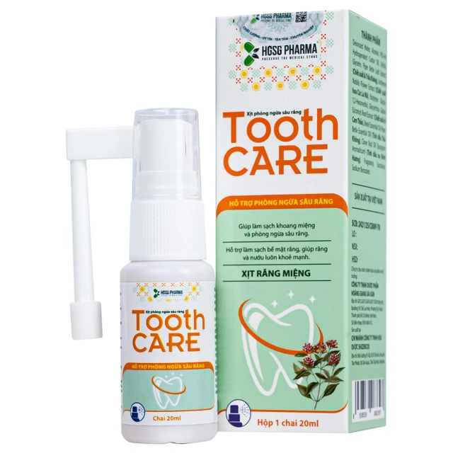 Dung dịch xịt Tooth Care (Hộp 20ml)