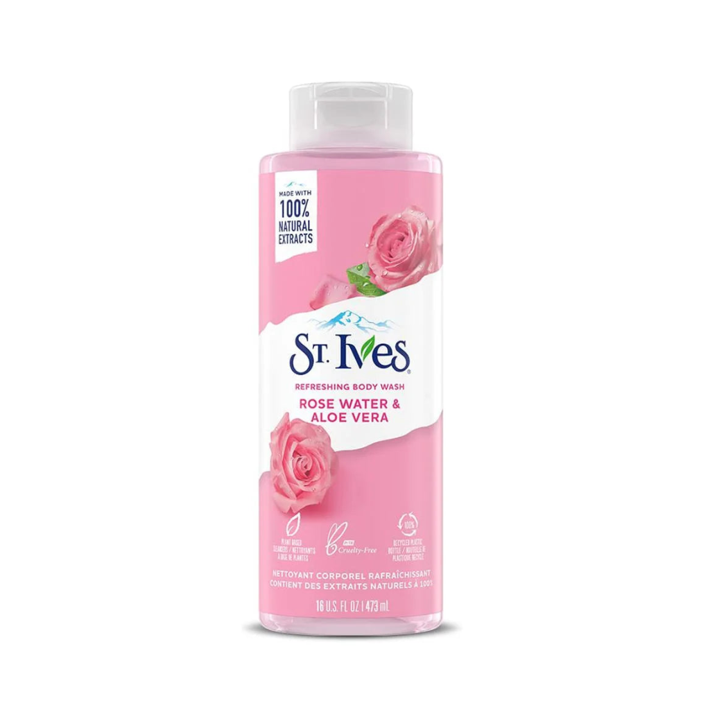 Sữa Tắm St. Ives Tươi Mát Hoa Hồng Và Lô Hội