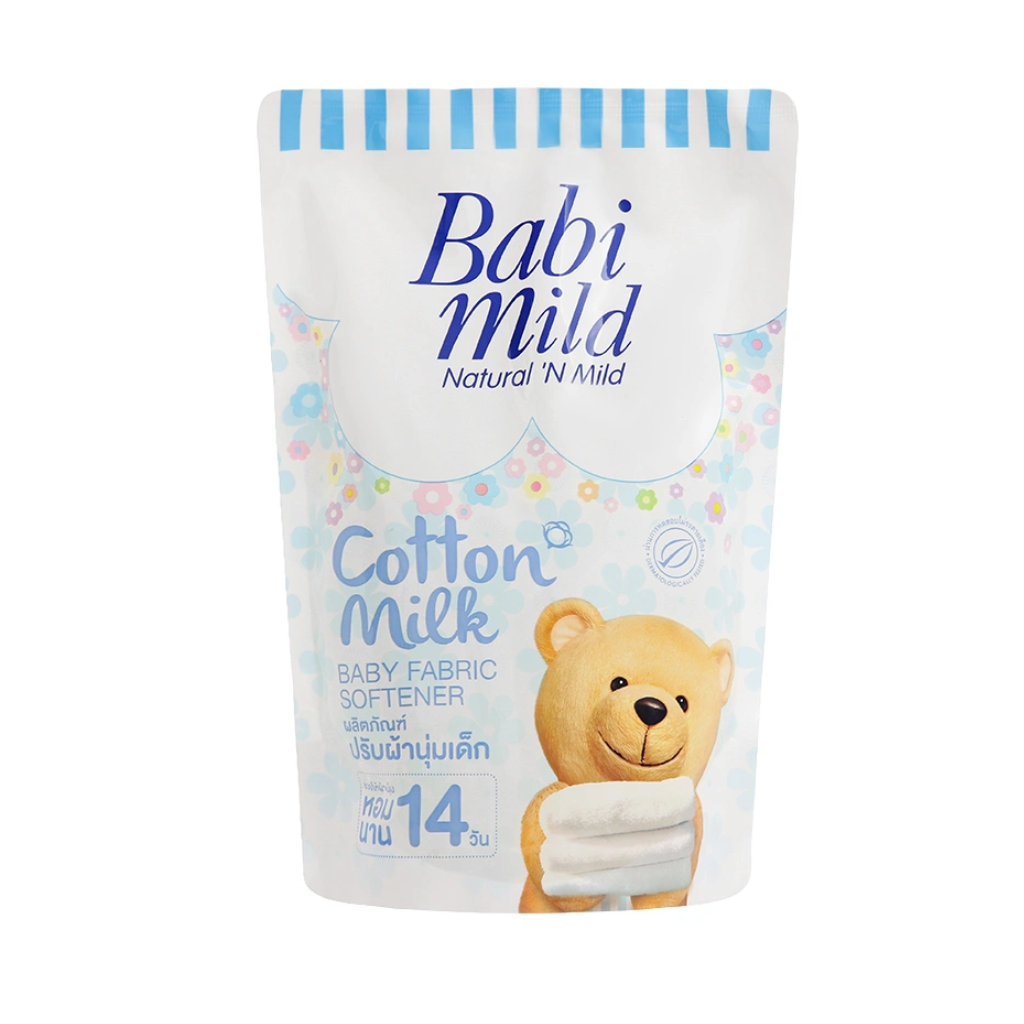 Nước Xả Vải Babi Mild Cotton Milk 1.5l
