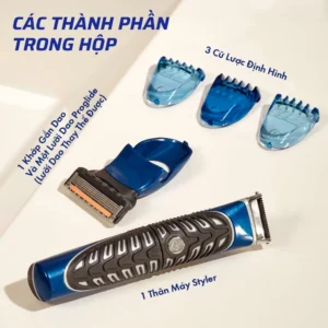 Máy Cạo Râu Gillette Styler 4 Trong 1