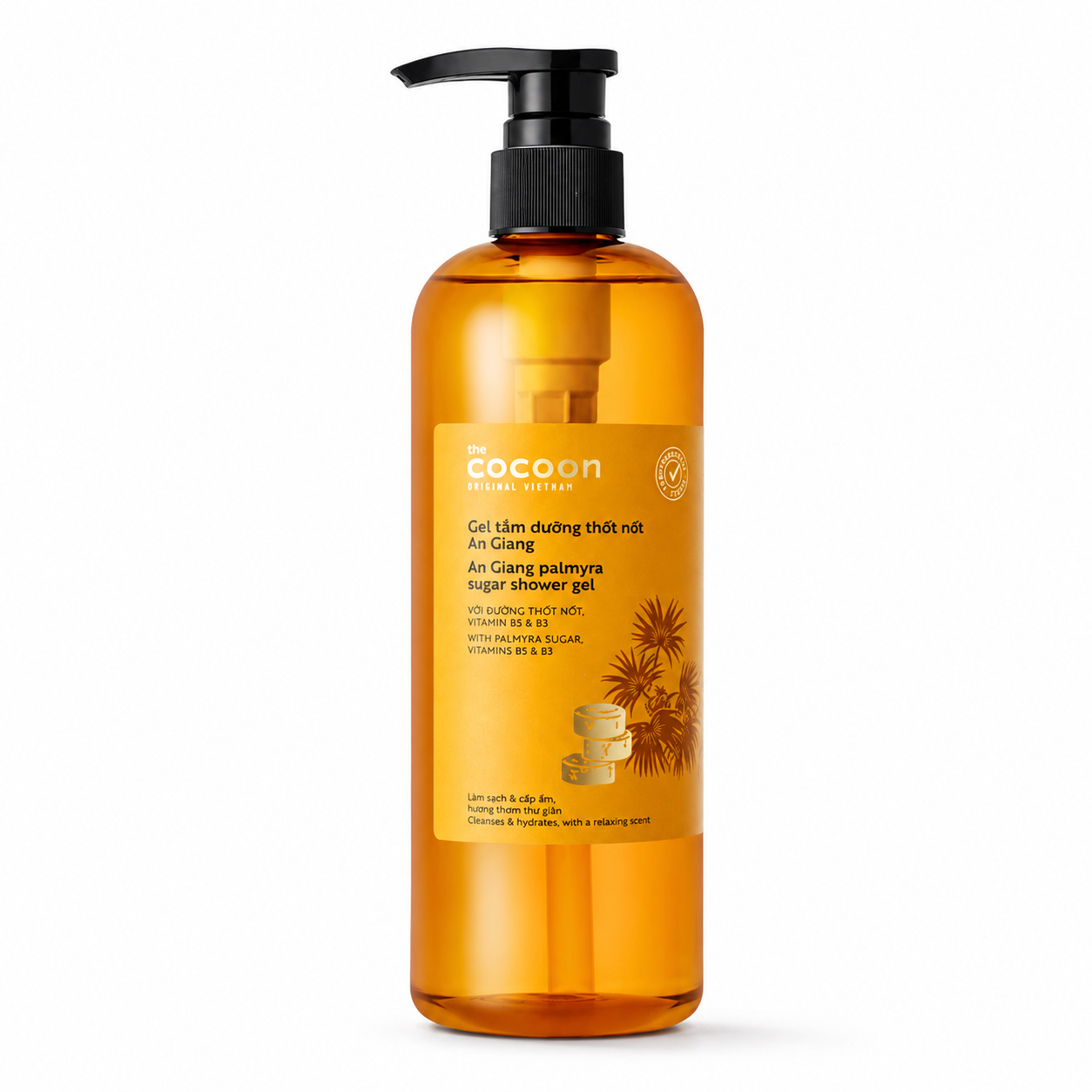 Gel tắm đường thốt nốt An Giang Cocoon 500ml