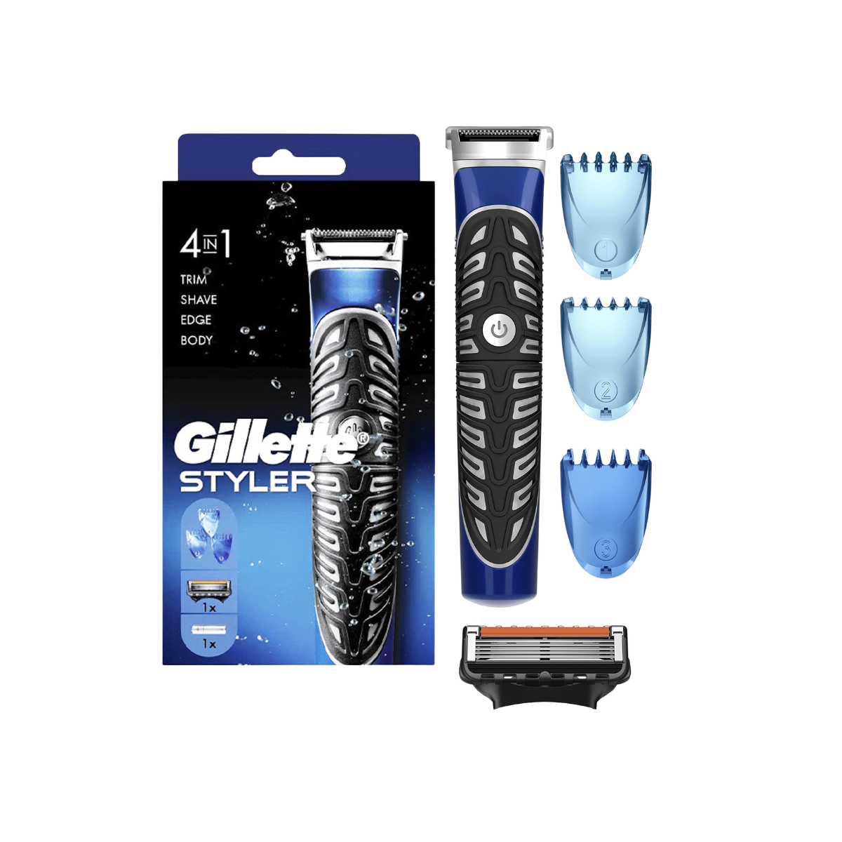 Máy Cạo Râu Gillette Styler 4 Trong 1