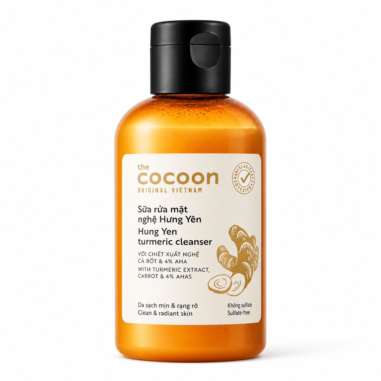 Sữa Rửa Mặt Nghệ Hưng Yên Cocoon (Chai 140ml)