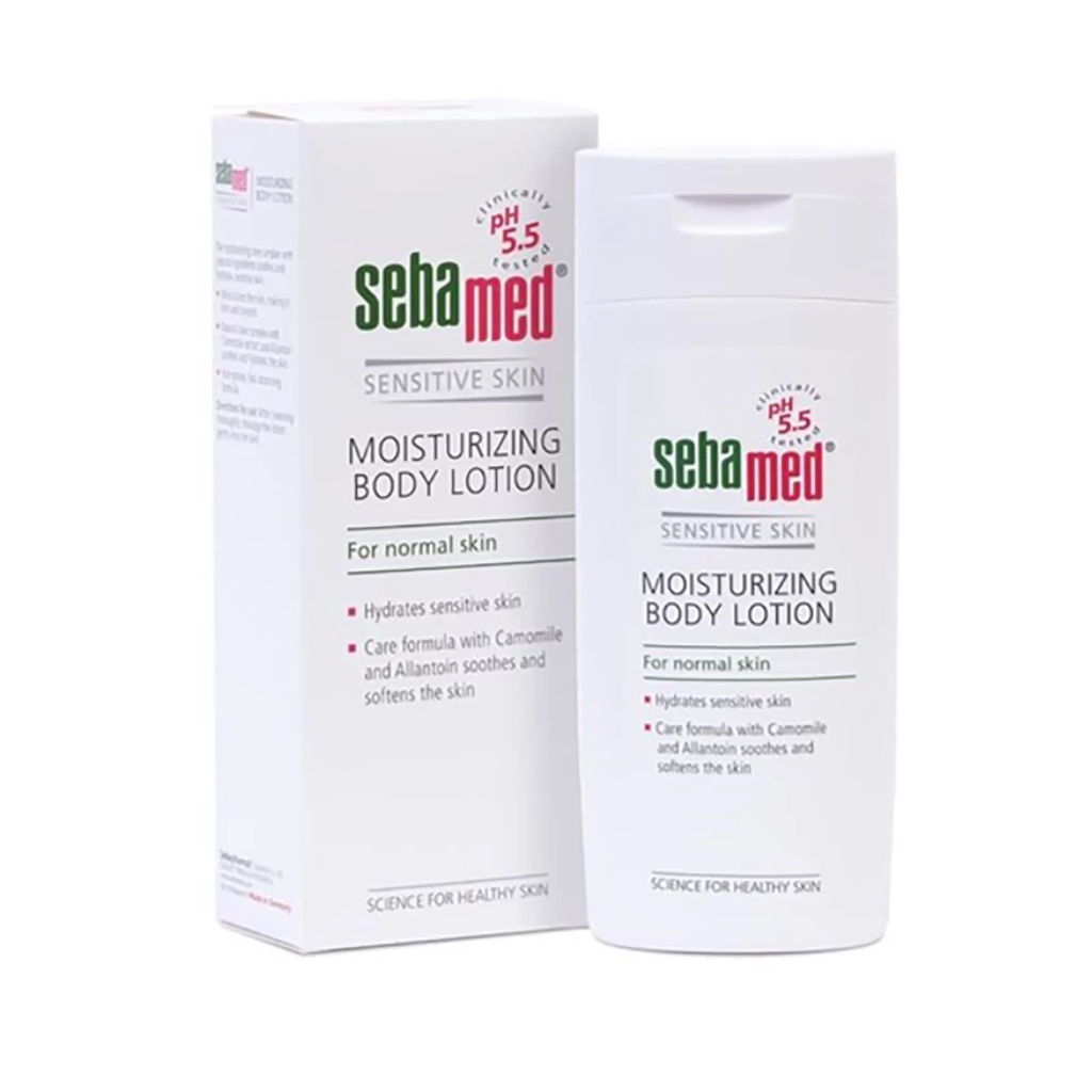 Sữa dưỡng thể cấp ẩm toàn thân cho da nhạy cảm Sebamed pH5.5