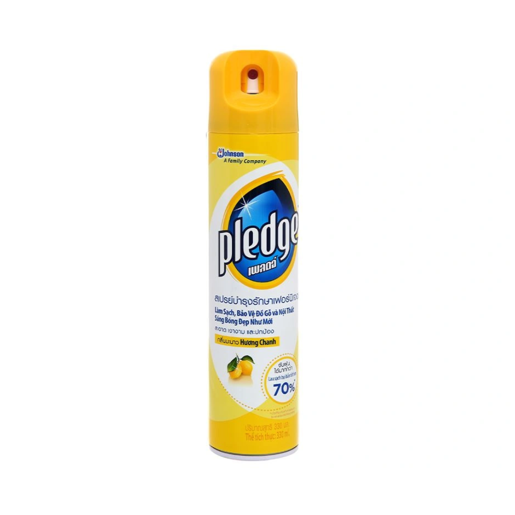 Xịt Bóng Gỗ Pledge Hương Chanh 330ml