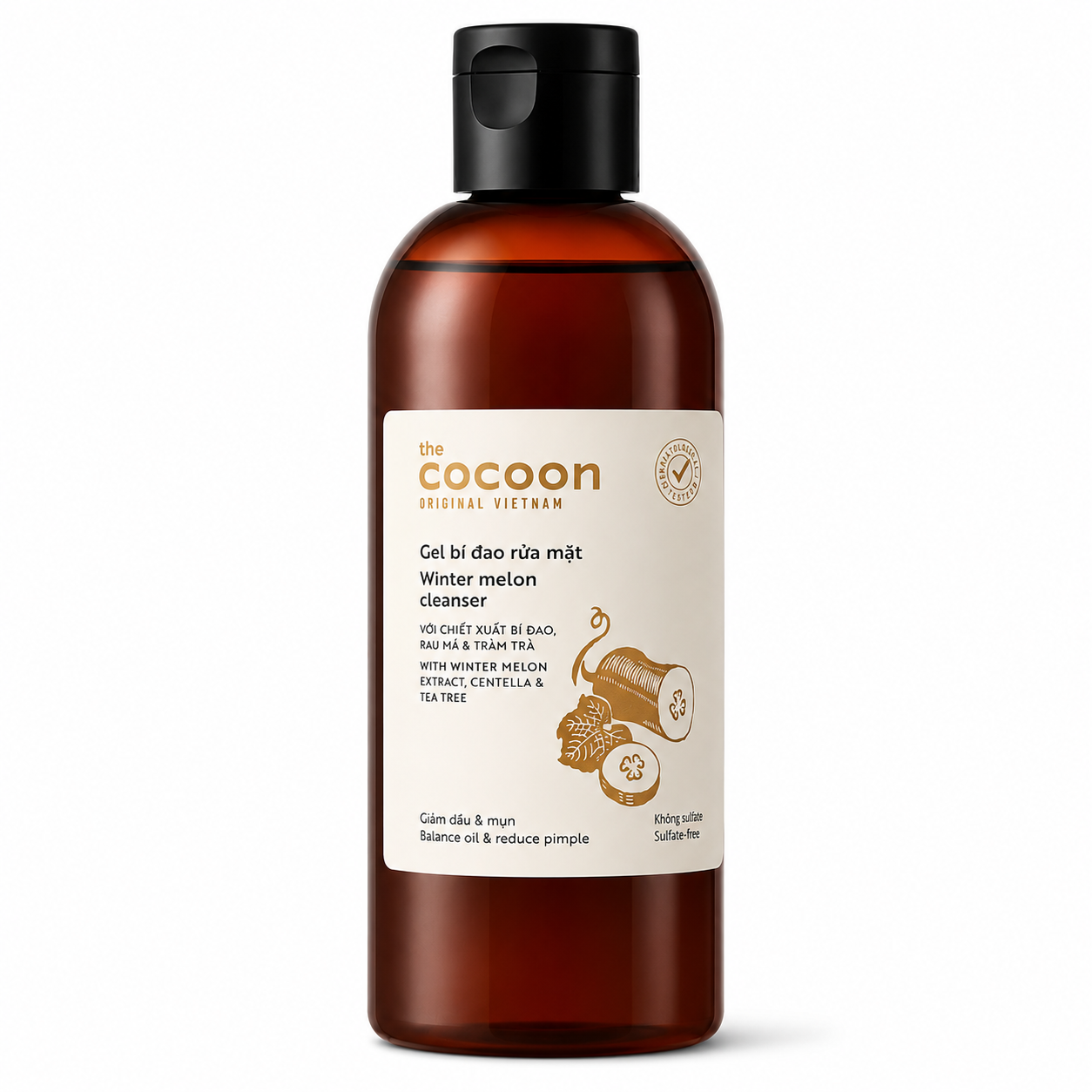 Gel Bí Đao Rửa Mặt Cocoon (Chai 310ml)