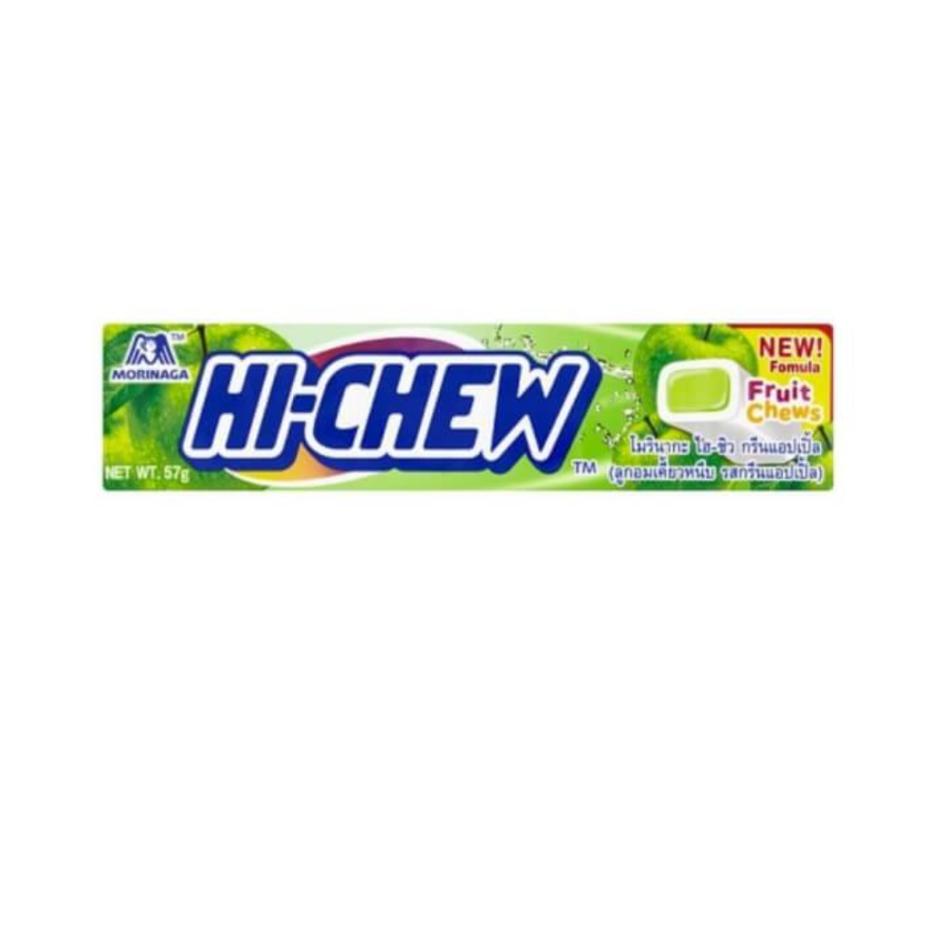 Kẹo mềm Morinaga Hi-Chew hương táo xanh thanh 57g