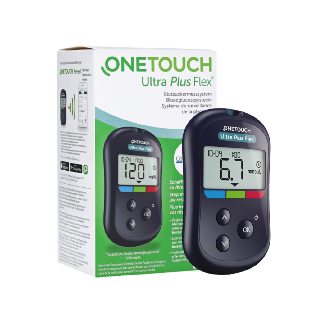 Máy đo dh onetouch ultra plus flex mmol