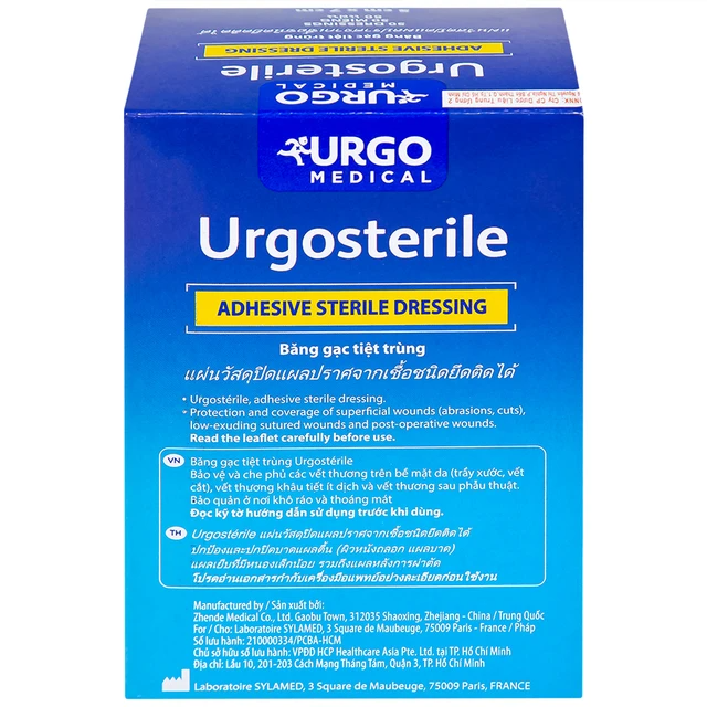 Băng Gạc Tiệt Trùng (Urgosterile 5cm x 7cm)