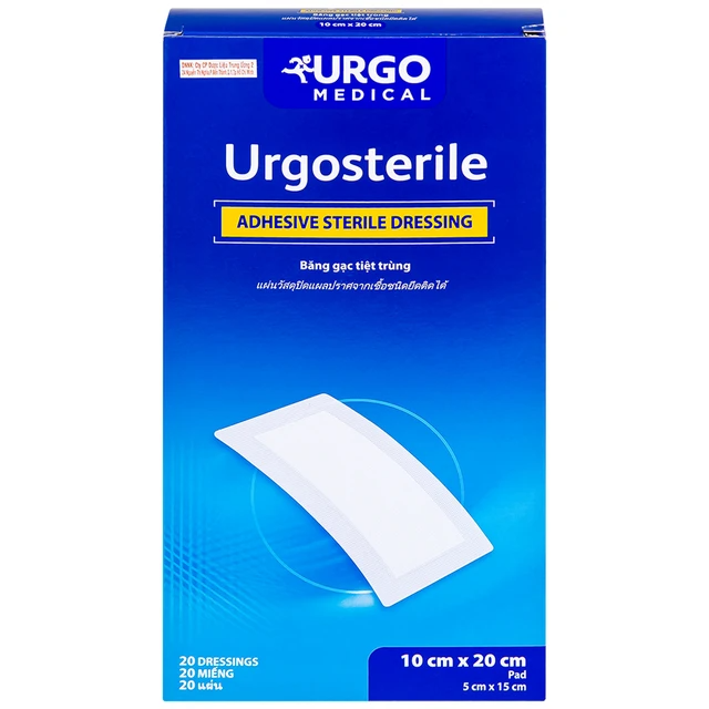  Băng Gạc Tiệt Trùng (Urgosterile 20cm x 10cm) 