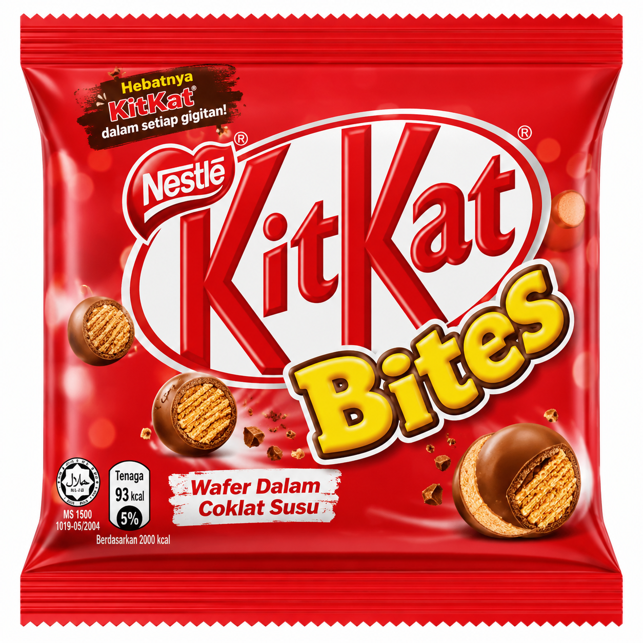 Bánh Xốp Phủ Socola Sữa Nestlé KitKat Bites 40g