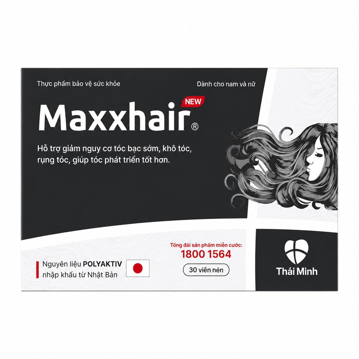Viên uống Maxxhair Thái Minh (3 vỉ x 10 viên)