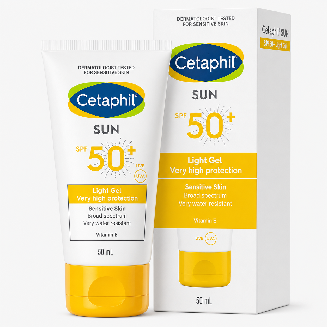 Kem chống nắng Cetaphil Sun Spf 50+ bảo vệ da trước tác động của ánh nắng mặt trời (50ml)