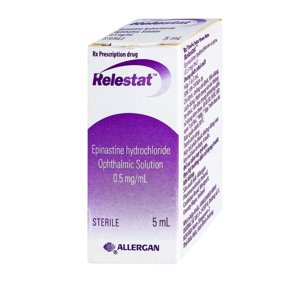 Dung Dịch Relestat Allergan Điều Trị Và Phòng Ngừa Ngứa Mắt (5ml)