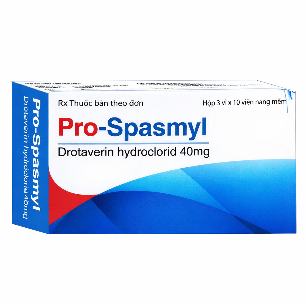 Pro-Spasmyl 40mg (Hộp 3 vỉ x 10 viên)