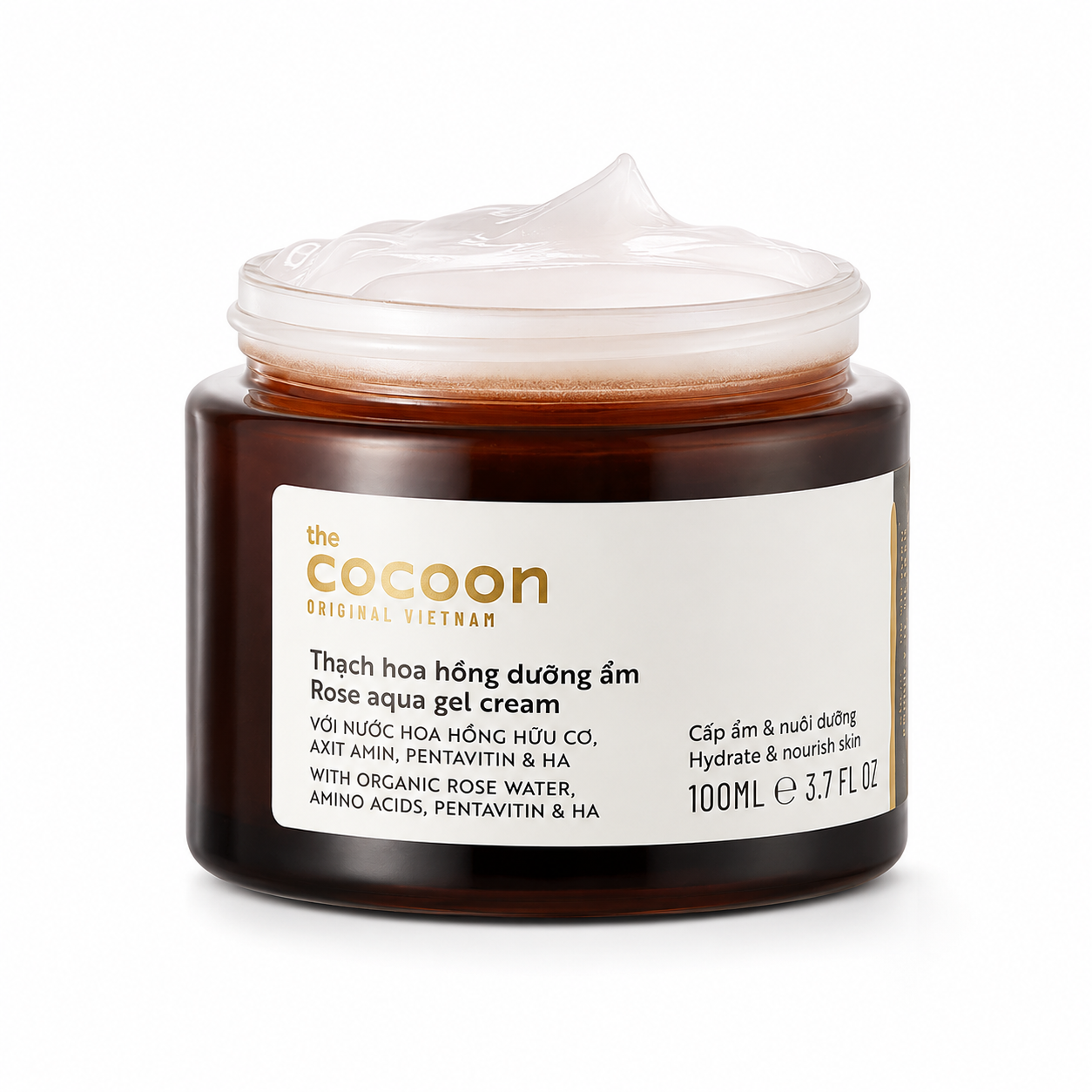 Thạch Hoa Hồng Dưỡng Ẩm Cocoon (Hũ 100ml)