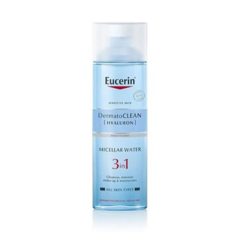 Combo Gel rửa mặt cho da dầu mụn Eucerin + Nước Tẩy Trang Dành Cho Da Nhạy Cảm Eucerin 