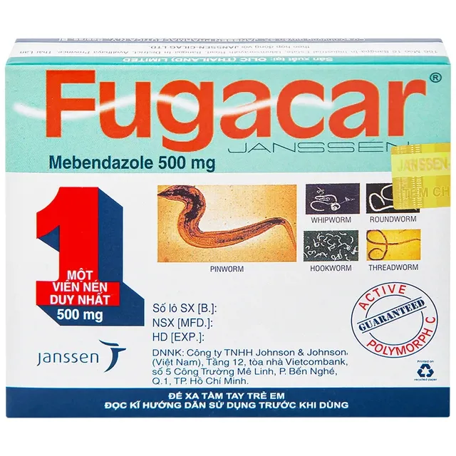 Fugacar (Choco) 500mg Tab. B/1