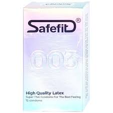 Bao Cao Su Safefit 003 S52 (12 Cái)