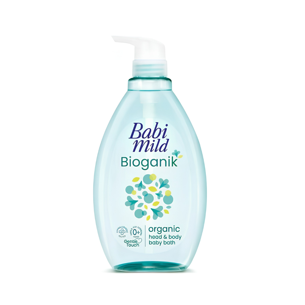 Sữa Tắm Gội Trẻ Em Babi Mild Bioganik Natural (800Ml)