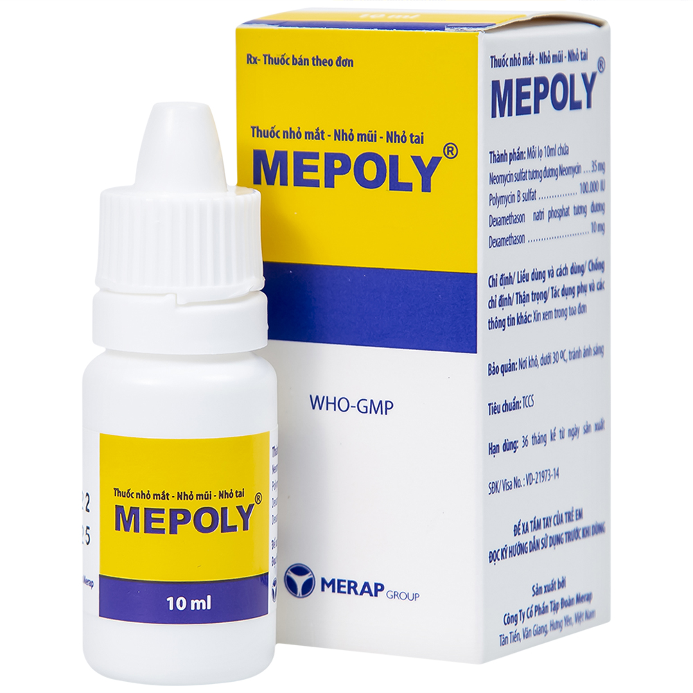 Mepoly Merap (Chai 10ml)