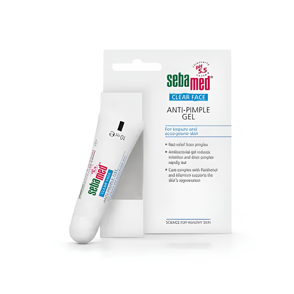 Gel giảm mụn kháng khuẩn và làm dịu da sebamed (sebamed clear face anti-pimple gel)