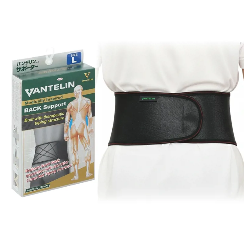 Đai Lưng Cột Sống Vantelin Back Support (Hộp 1 cái)