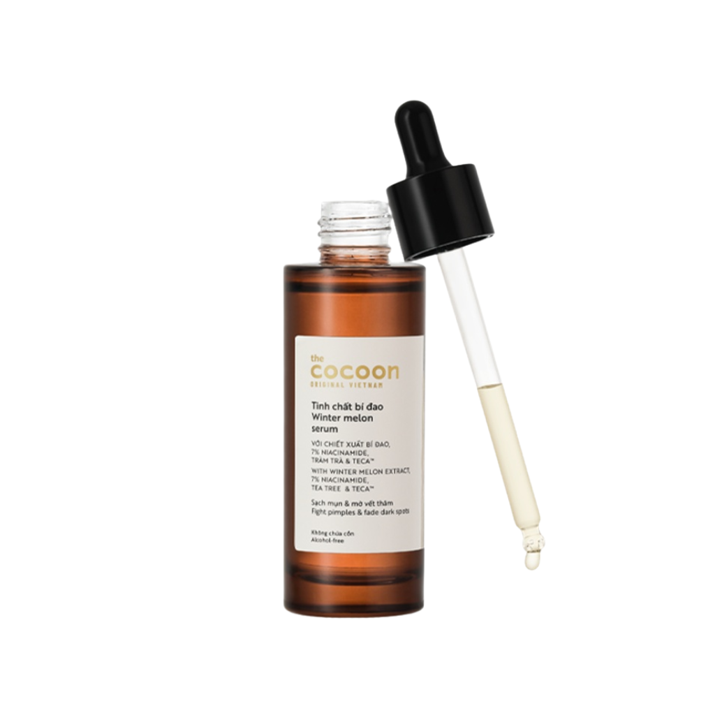 Tinh chất bí đao (serum) 7% Niacinamide (N7) sạch mụn chuyên sâu & mờ vết thâm Cocoon 70ml