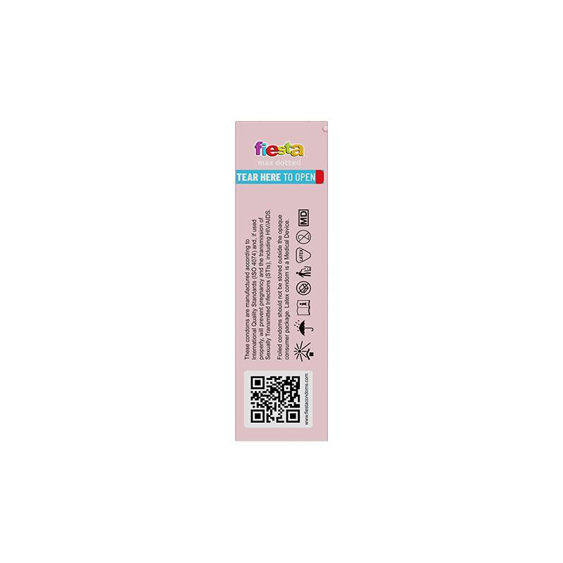 Bao cao su Max Dotted size pack 12