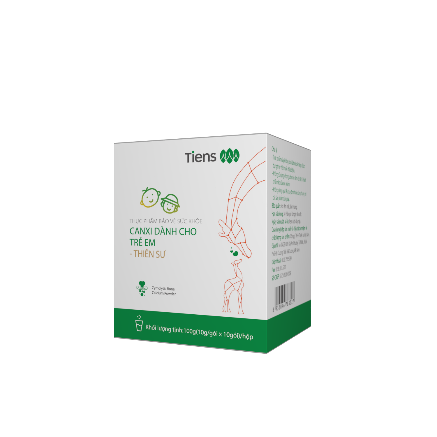 TPBVSK Canxi dành cho trẻ em - Thiên Sư