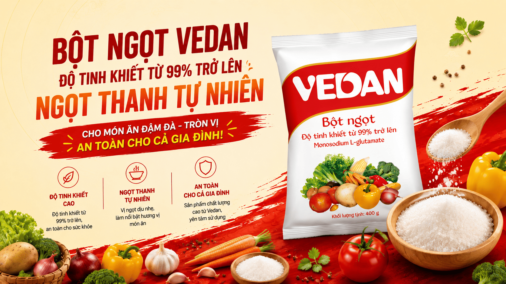 Bột ngọt vedan